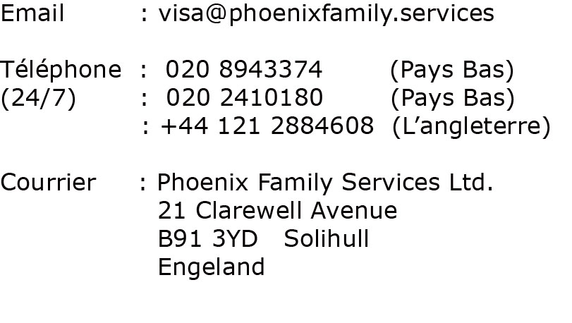 contact details